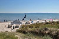 Strandzugang vom Hotel Aquamaris